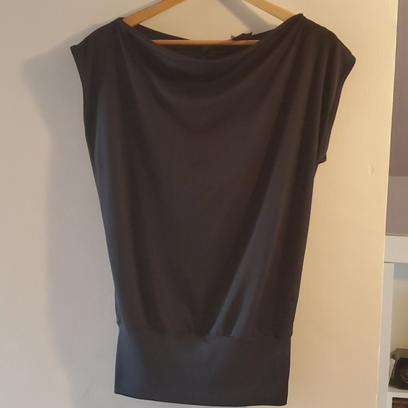 Fun & Drapy Open-Backed Shirt - Picture 1 of 3